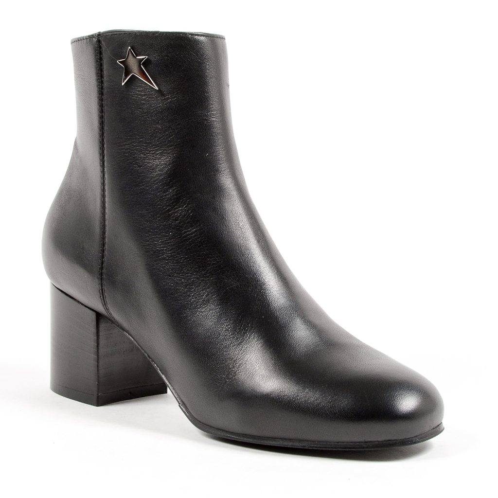 Stivaletti con tacco da donna Andrew Charles neri COOPER