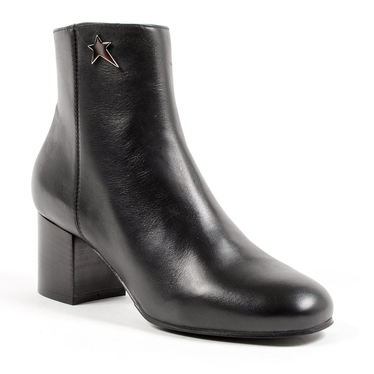 Stivaletti con tacco da donna Andrew Charles neri COOPER