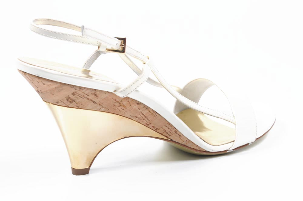 Sandalo donna Sebastian Milano S3132VB VERNICE BIANCA