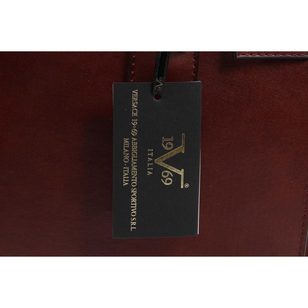 V 1969 Italia Borsa da donna VE08 CLARET RED