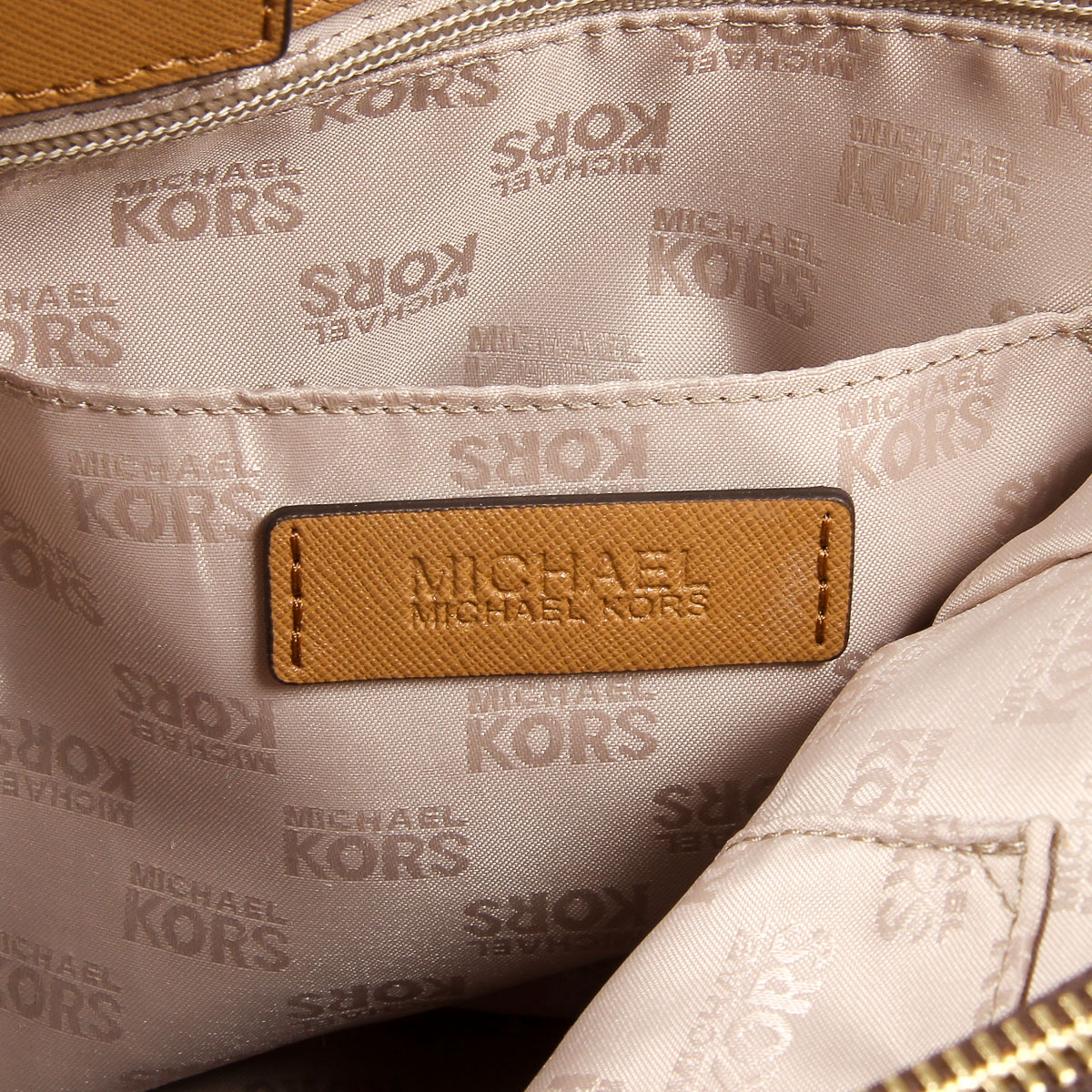 Borsa a mano da donna Michael Kors KELLEN 35S7GSOS2B BRN ACORN