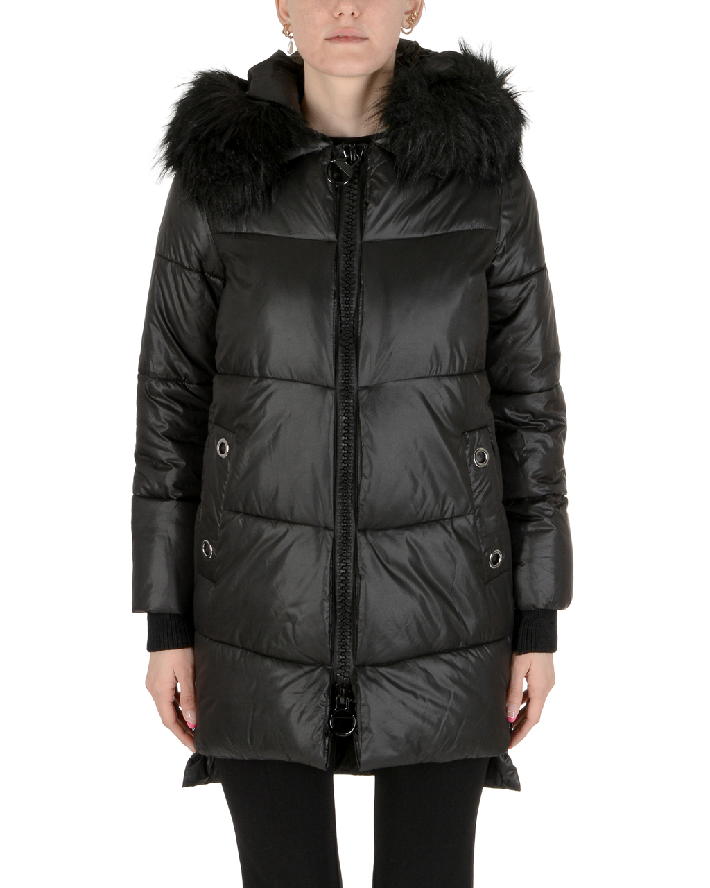 19V69 Italia Giacca da donna nera SAMIRA BLACK