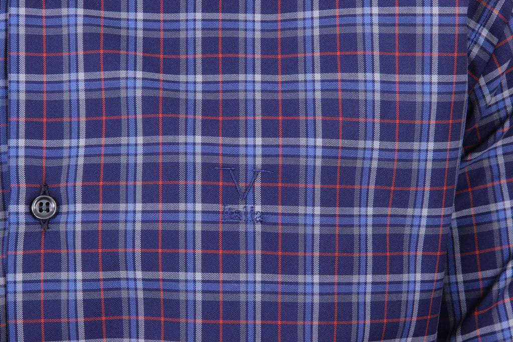V 1969 Italia Camicia da uomo Modern Classic Fit 377 VAR. 034