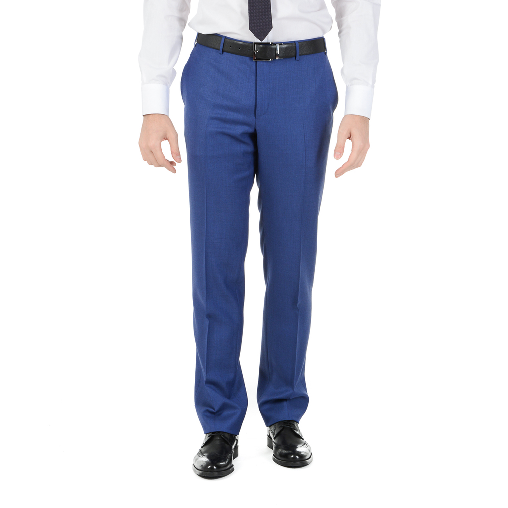 Abito da uomo Corneliani maniche lunghe blu Super 110's