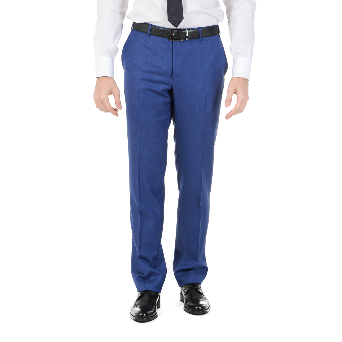 Abito da uomo Corneliani maniche lunghe blu Super 110's