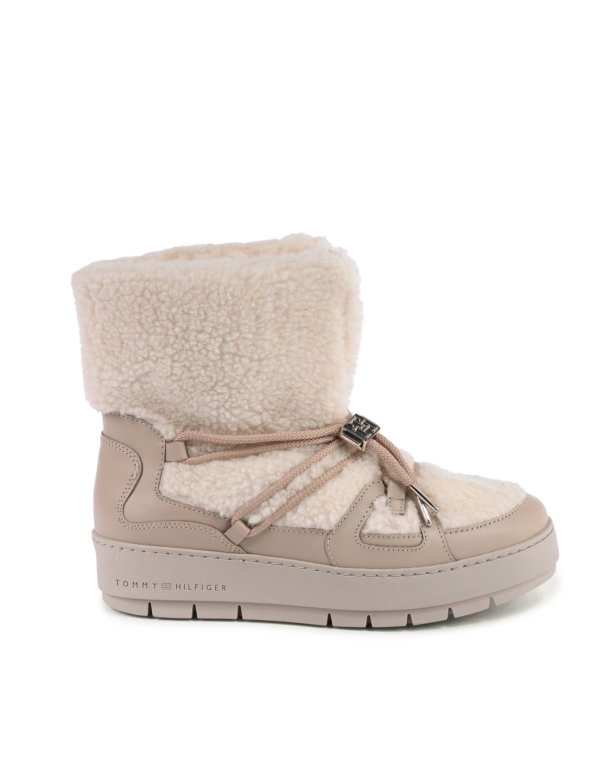 Tommy Hilfiger Donna Stivali BEIGE FW0FW07505ABO
