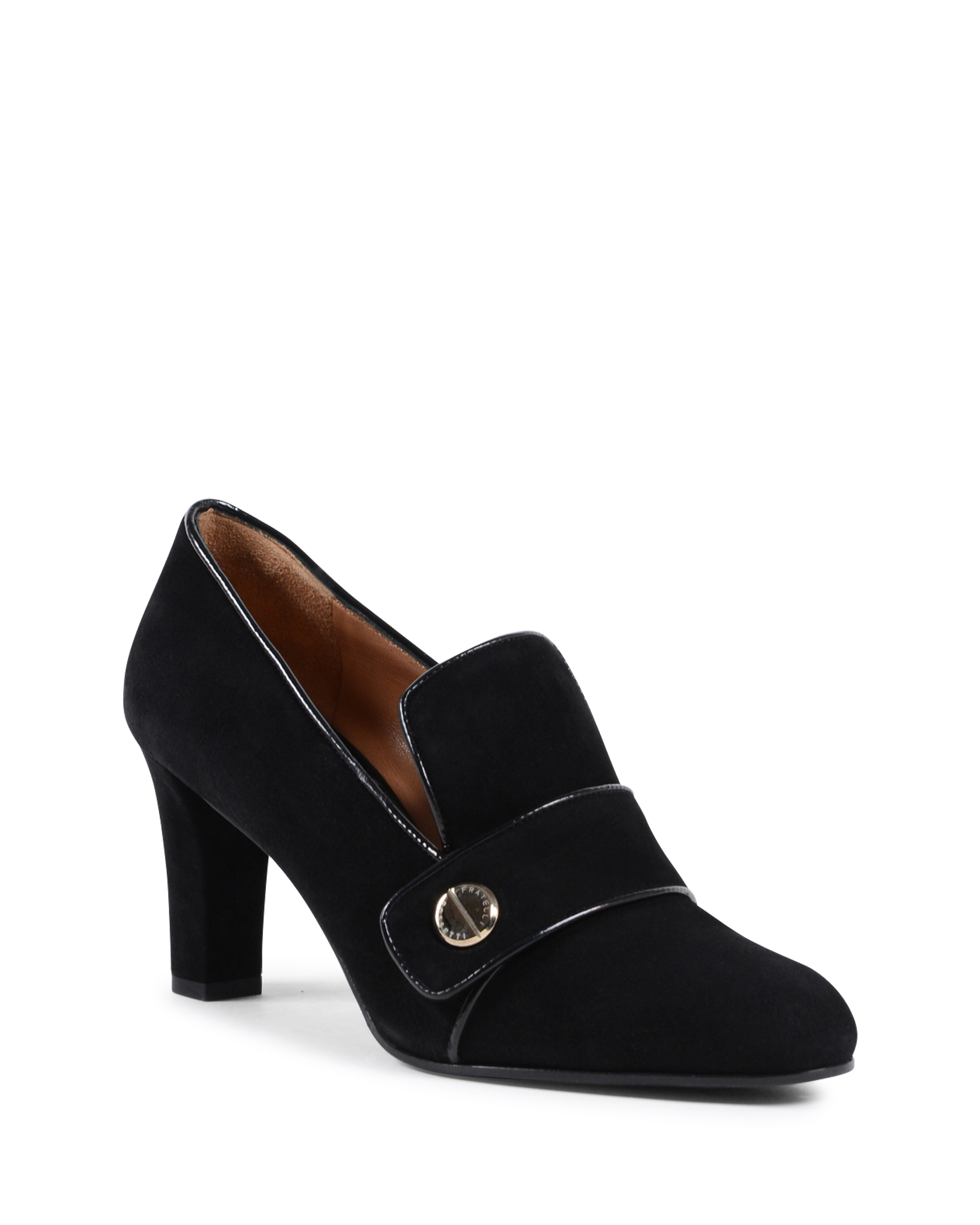 Décolleté Donna Fratelli Rossetti Nero 66026 SUEDE NERO