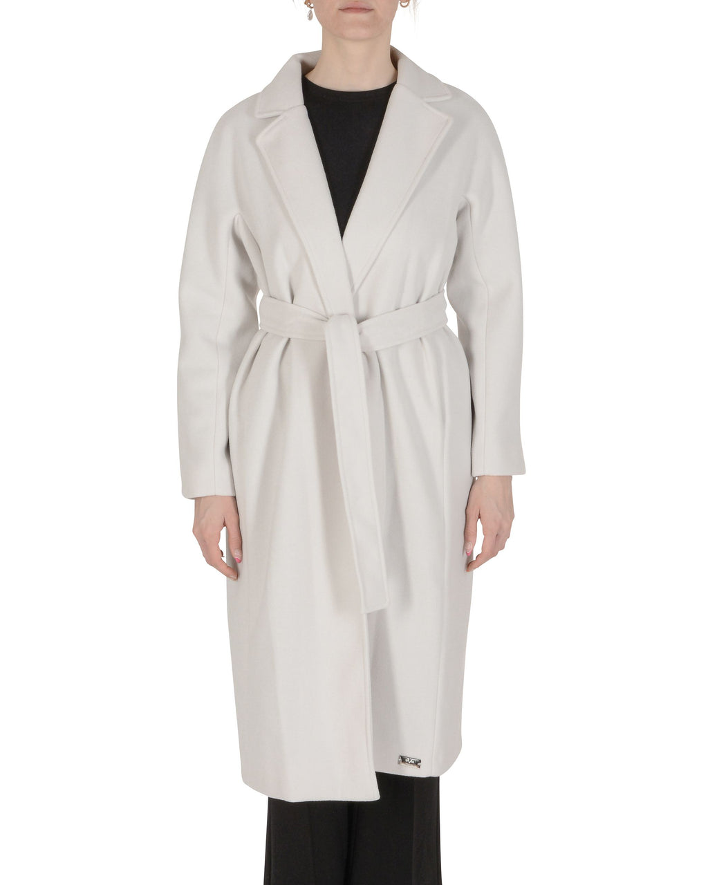 19V69 Italia Cappotto Donna Bianco AMBRA BIANCO