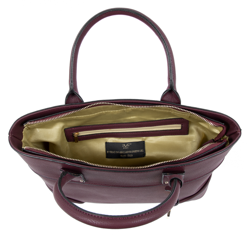 V 1969 Italia Borsa da donna Bordeaux SOPHIA