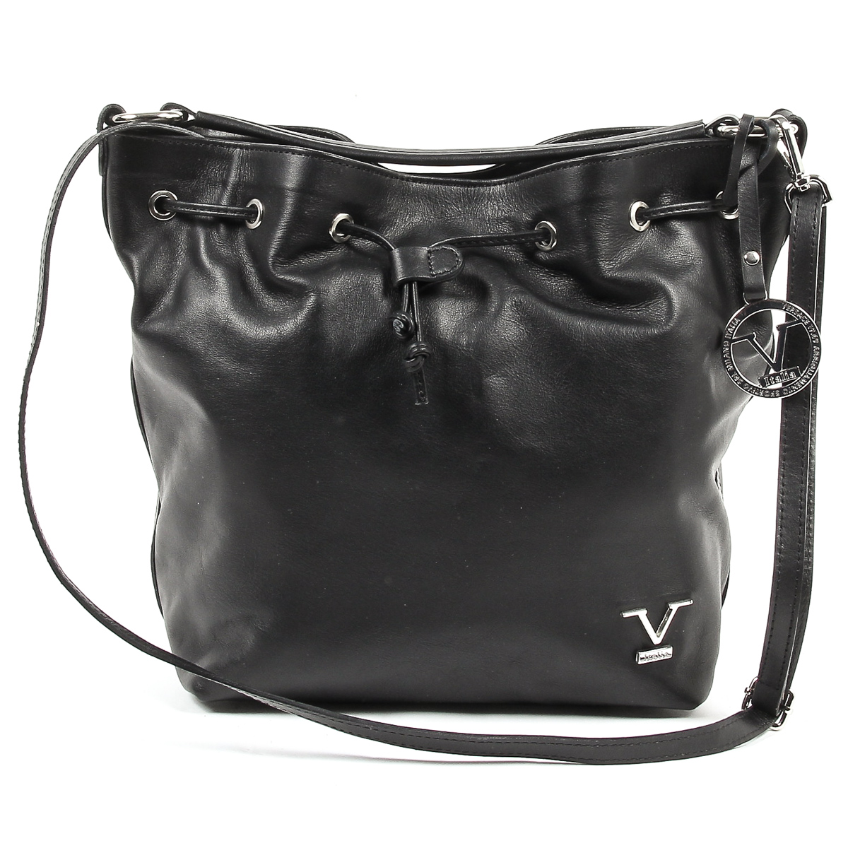 V 1969 Italia Borsa da donna V005-S SOFT NERO