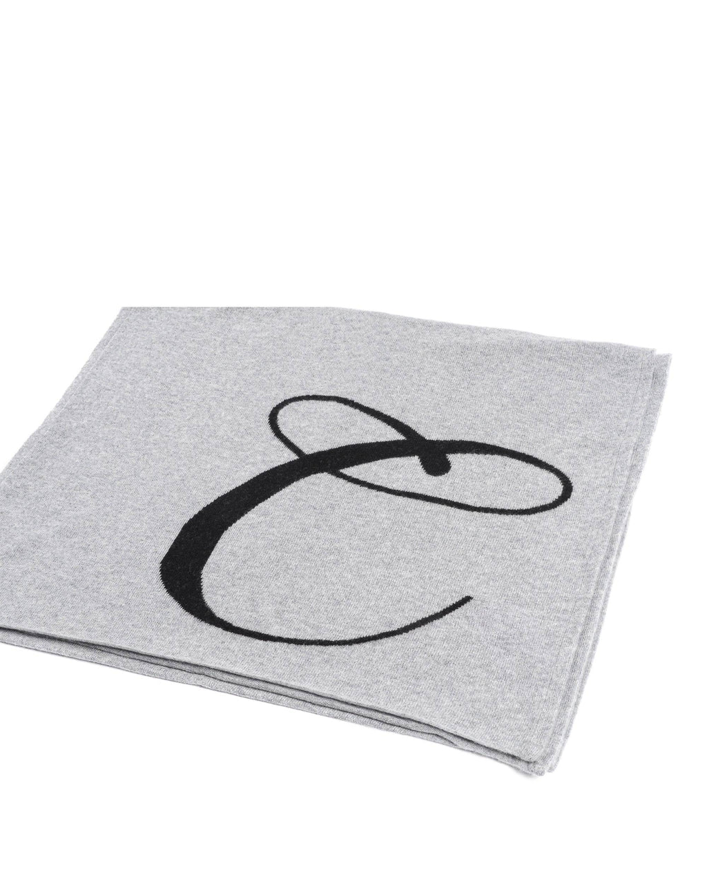 Sciarpa monogrammata Dee Ocleppo DEAN VILLAGE GREY C
