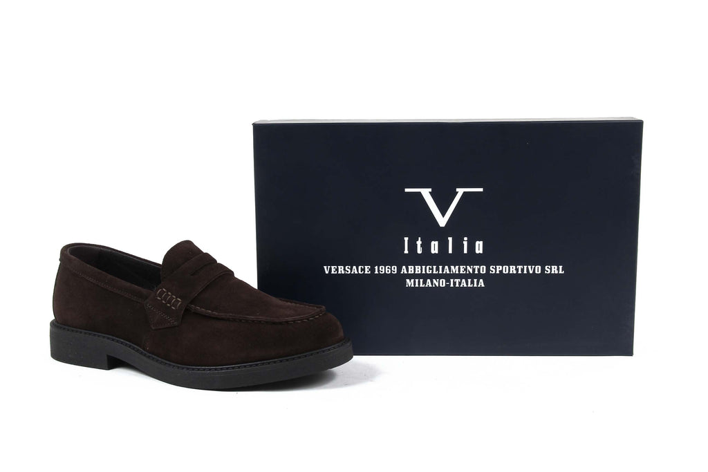 Mocassino Uomo V 1969 Italia V6002 CAMOSCIO T. MORO