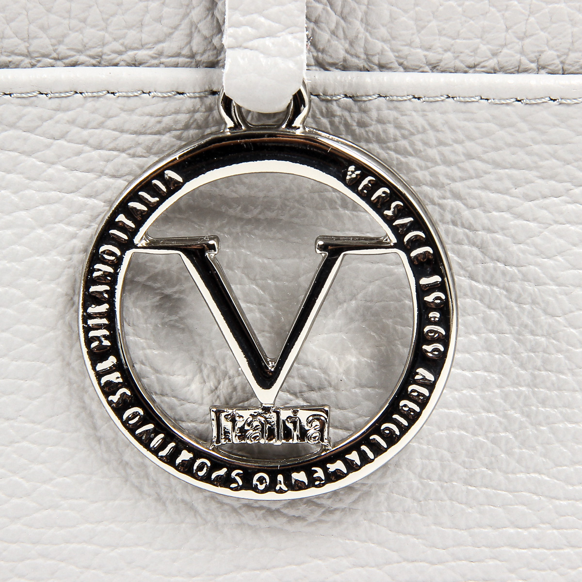 V 1969 Italia Borsa da donna grigio chiaro PORTO