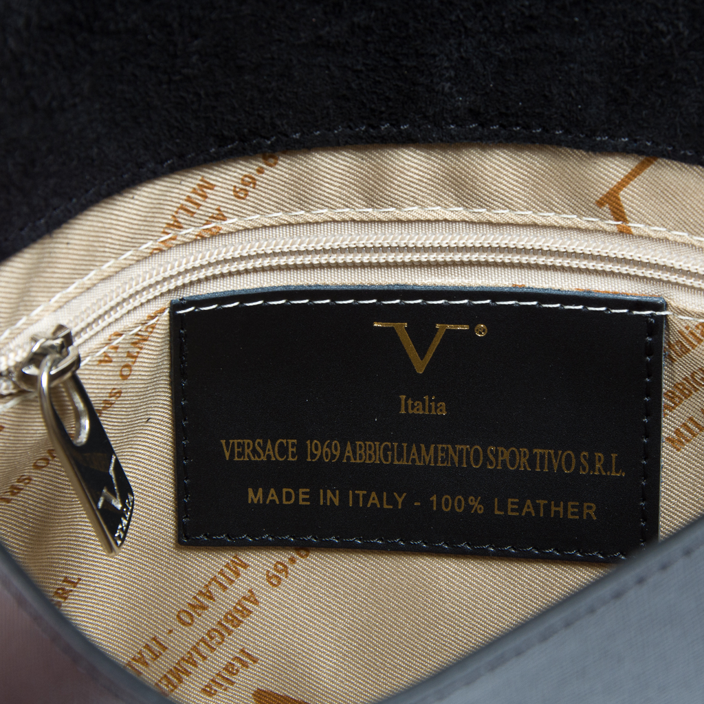 V 1969 Italia Borsa da donna nera MORA