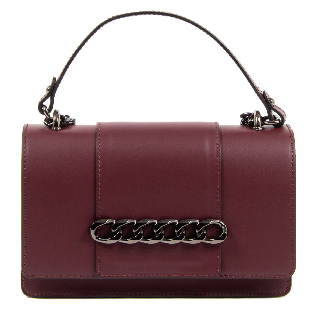 V 1969 Italia Borsa da donna Bordeaux DIADEMA