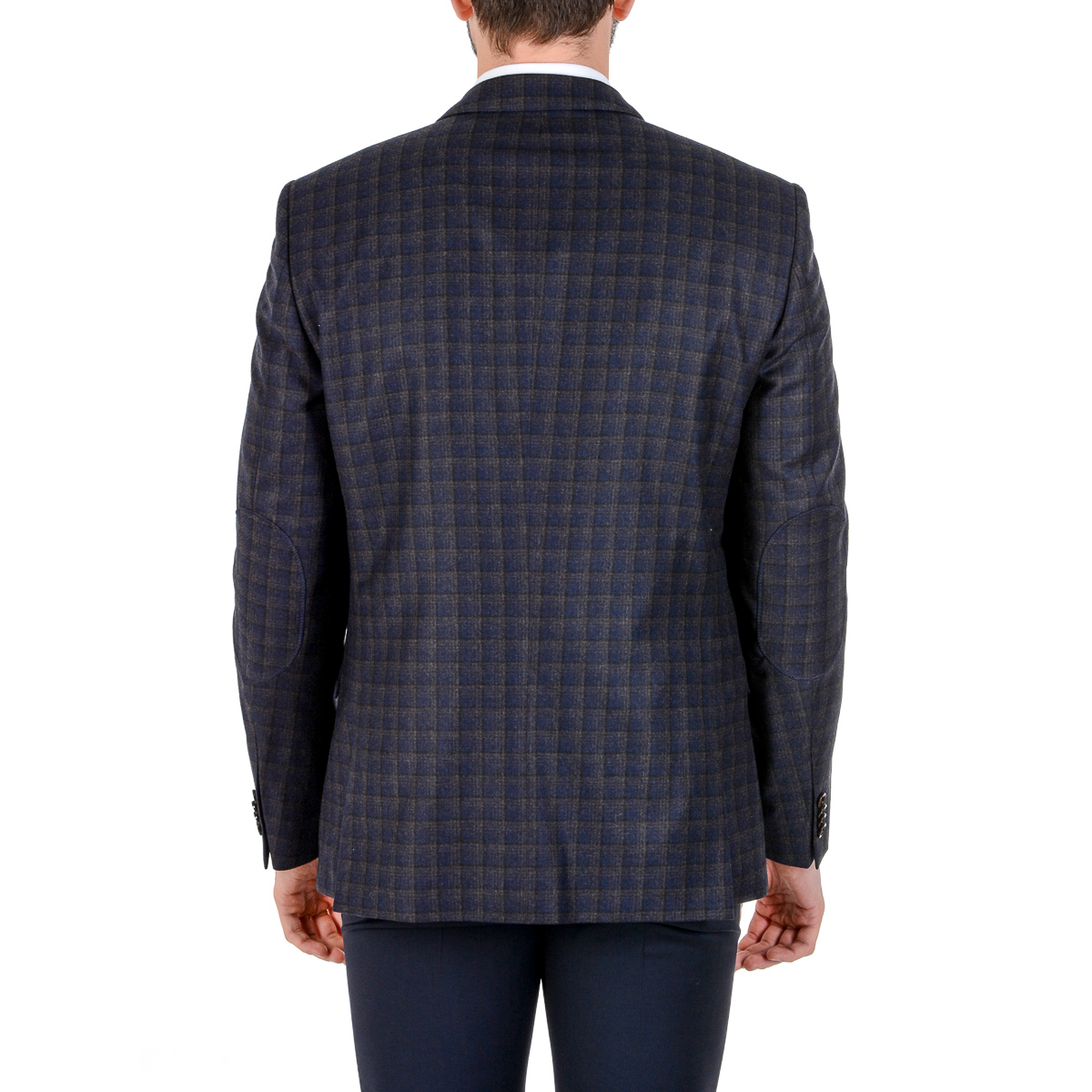 Giacca da uomo Giancarlo Sarto maniche lunghe blu scuro