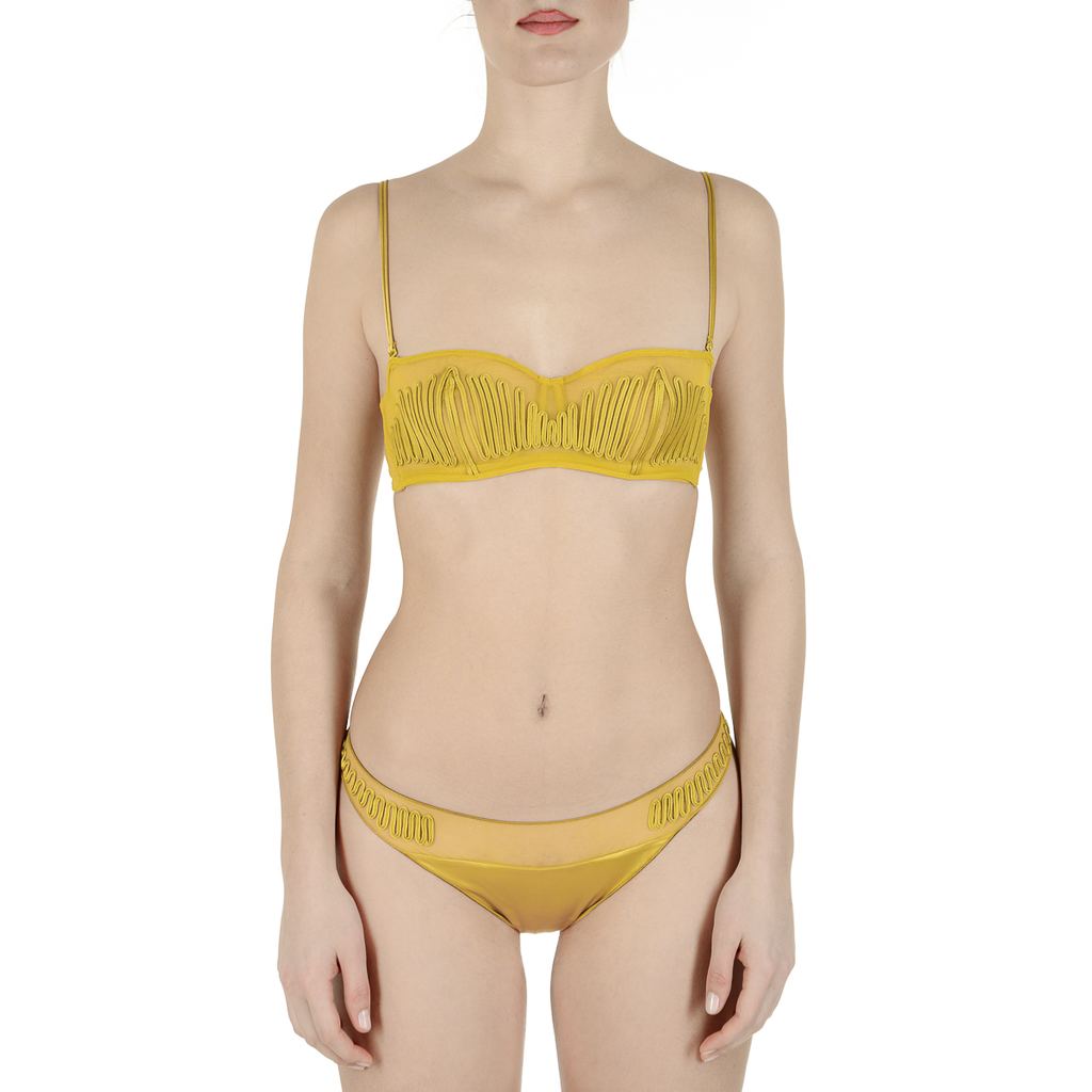 La Perla Top Donna Slip Verde