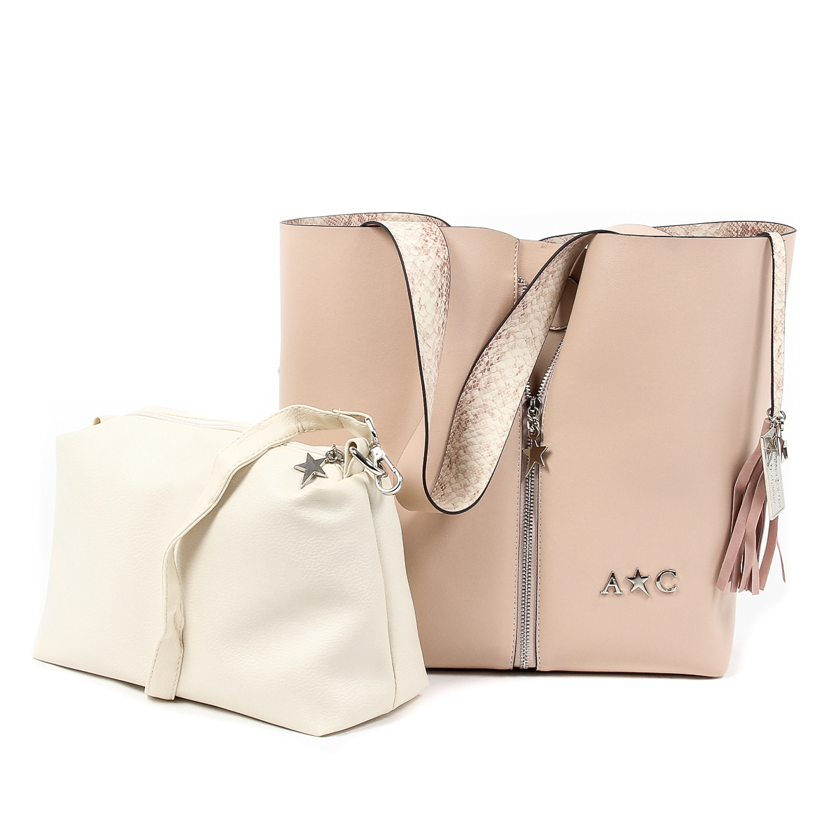 Borsa a mano da donna Andrew Charles rosa JANE