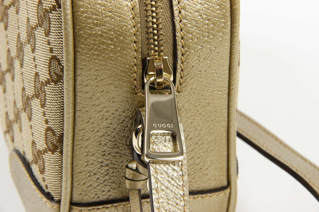 Borsa a mano Gucci Bree Original GG Canvas Mini Messenger da donna