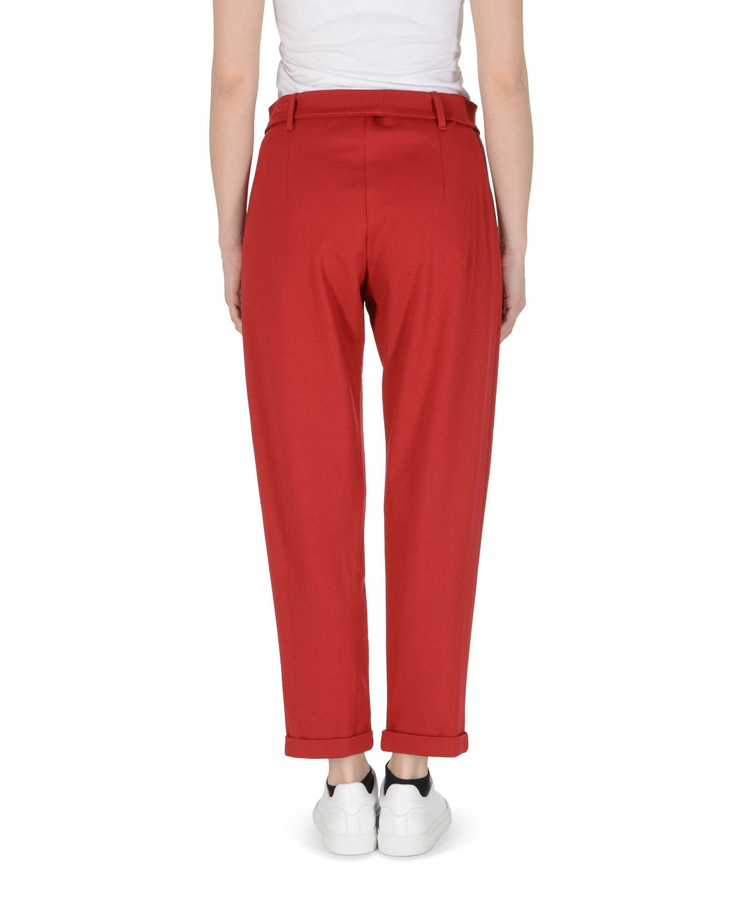 19V69 Italia Pantaloni da donna rossi TRUMP RED