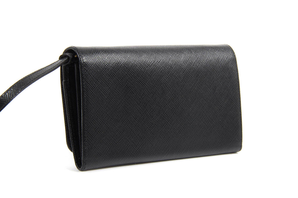 Pochette Prada 1MT437 Nero Saffiano Metallo