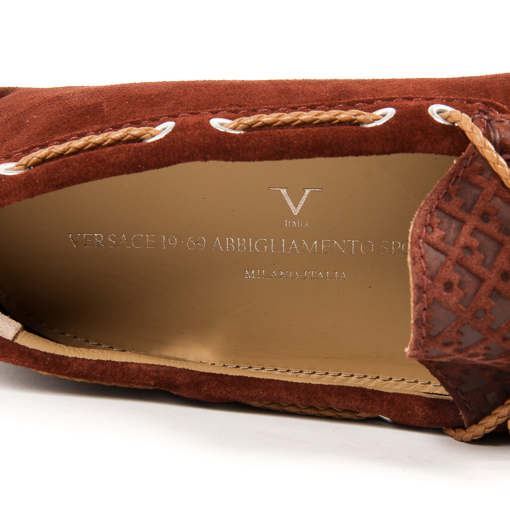 V 1969 Italia Mocassini da uomo Bordeaux FRANK