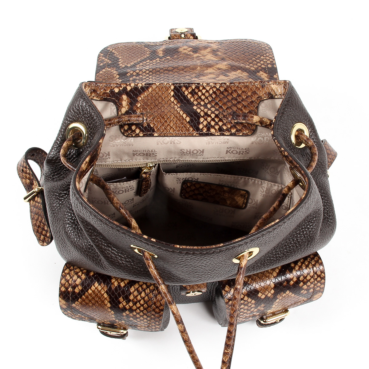 Zaino da donna Michael Kors SUSIE 35F7GIUB1E CARAMELLO