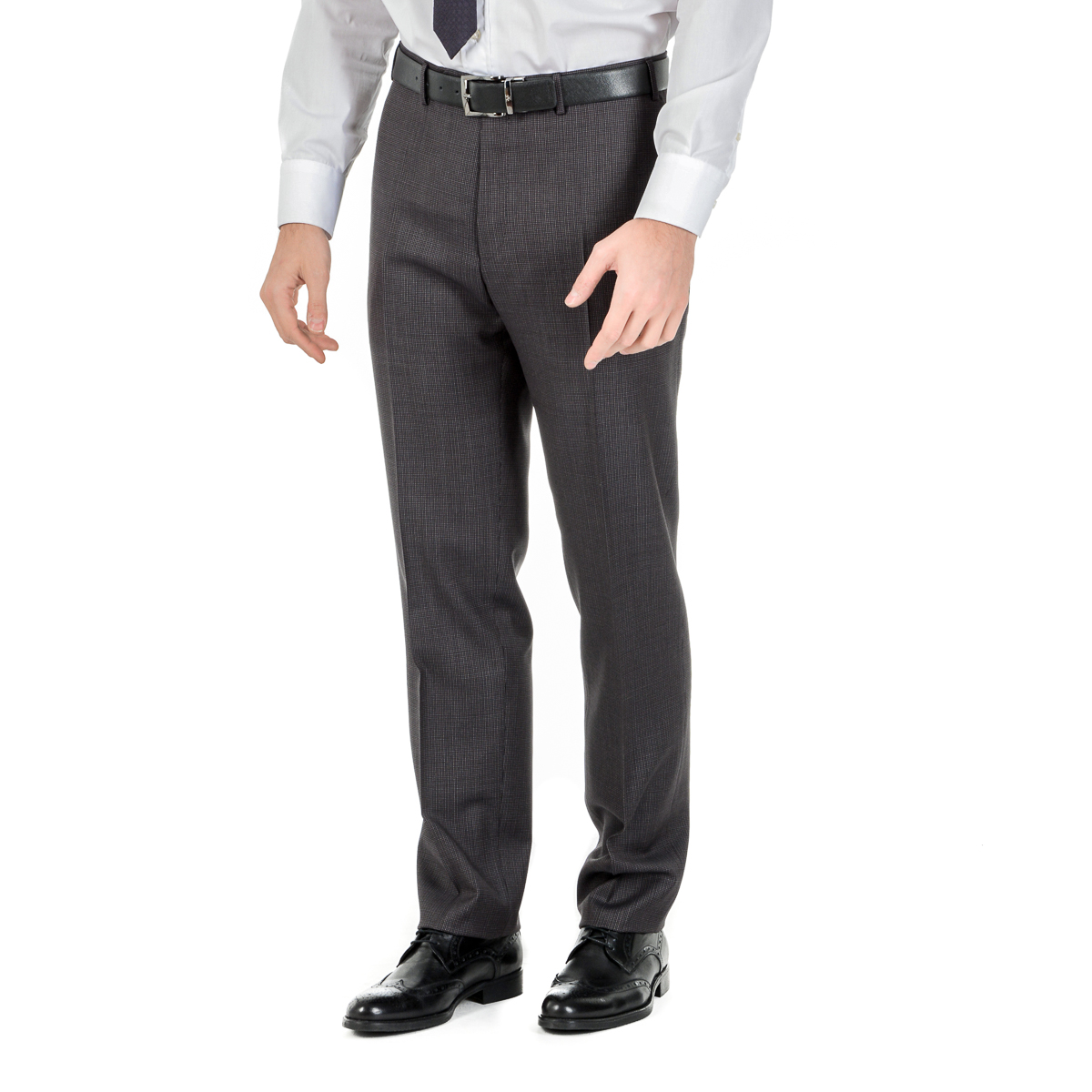 Abito da uomo Canali maniche lunghe grigio scuro
