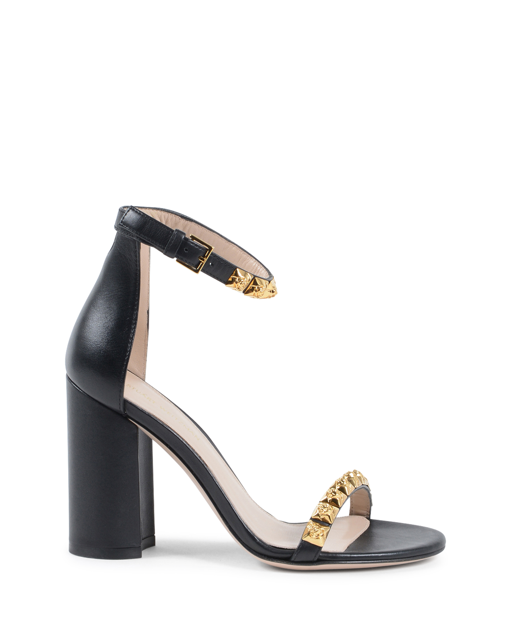 Sandalo con cinturino alla caviglia da donna Stuart Weitzman, nero ROSEMARIE