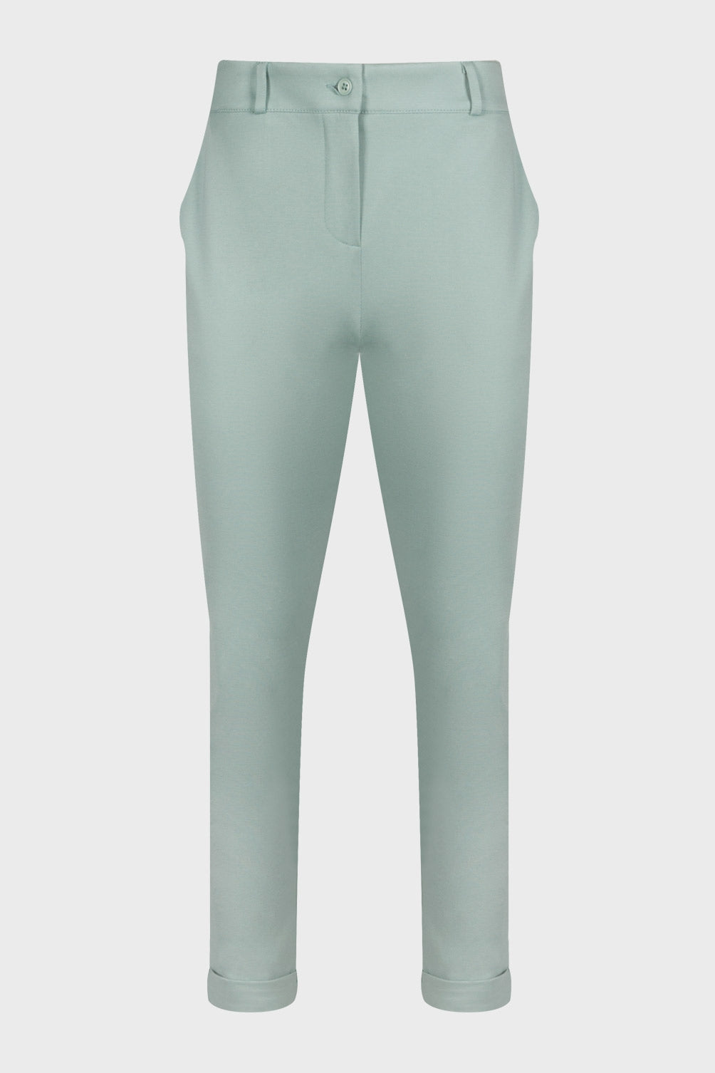 19V69 Italia Pantaloni da donna verde LEA MENTA