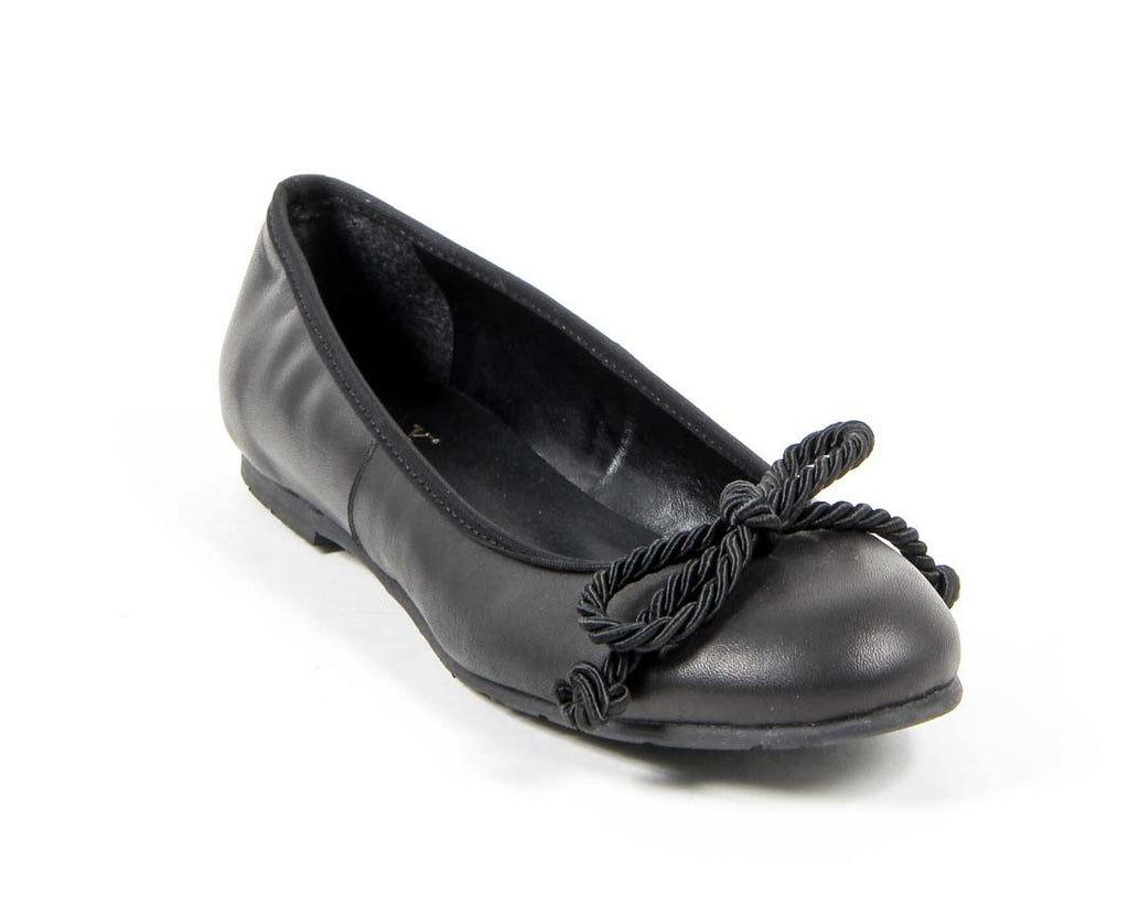 V 1969 Italia Womens Ballerina E08 NAPPA NERO