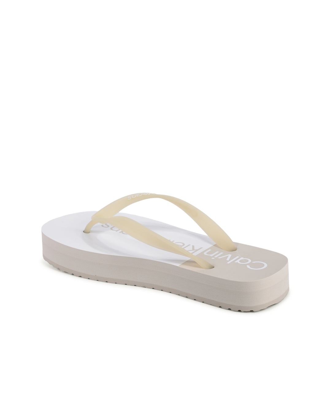 Calvin Klein Infradito da donna nero YW0YW0161701N