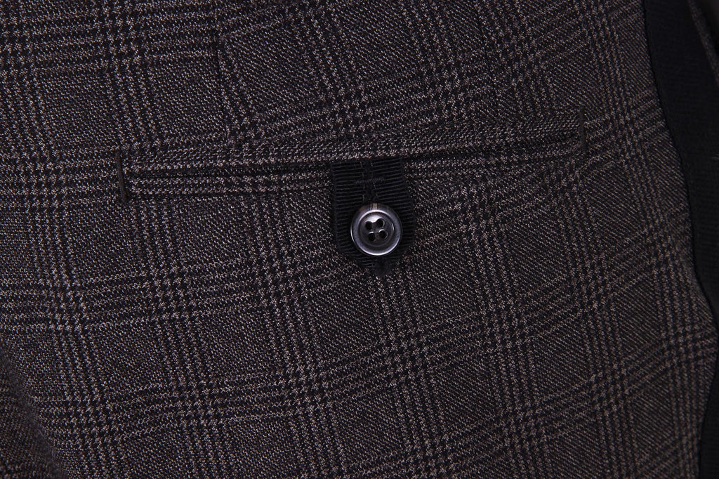Pantaloni da uomo Dolce & Gabbana Lambretta lana vergine G4M6AX FQ3DX S8102