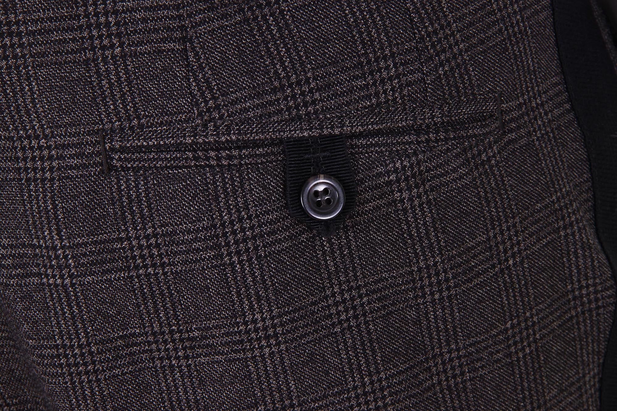 Pantaloni da uomo Dolce & Gabbana Lambretta lana vergine G4M6AX FQ3DX S8102