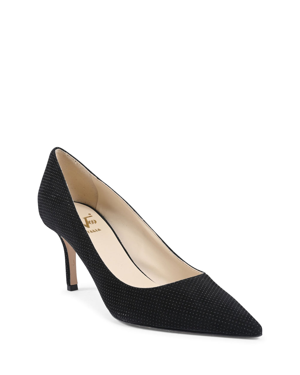19V69 Italia Decolleté Donna Nero INES65 NERO BOTT. TESSUTO
