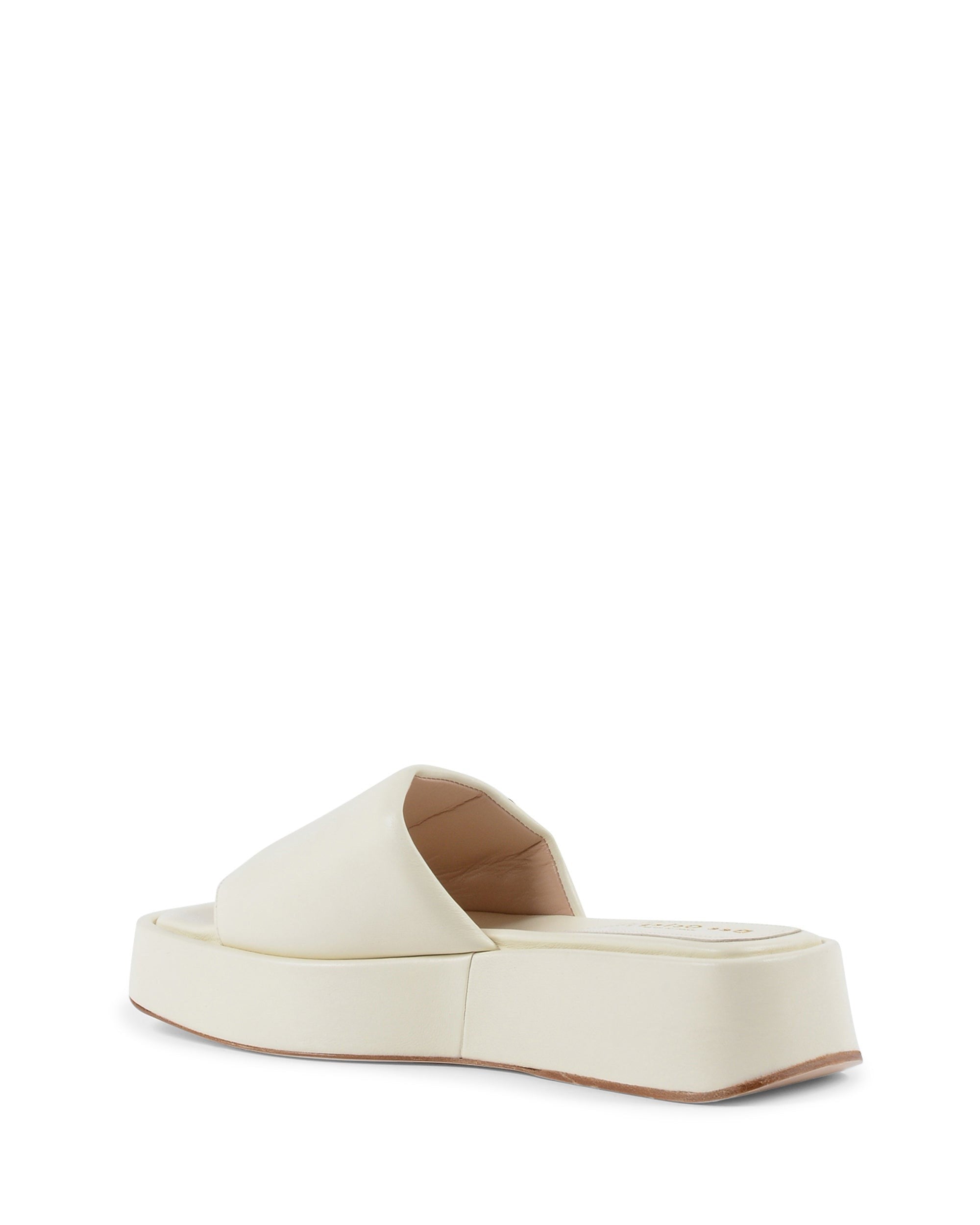 Kimmy Heeled Mule - Crema