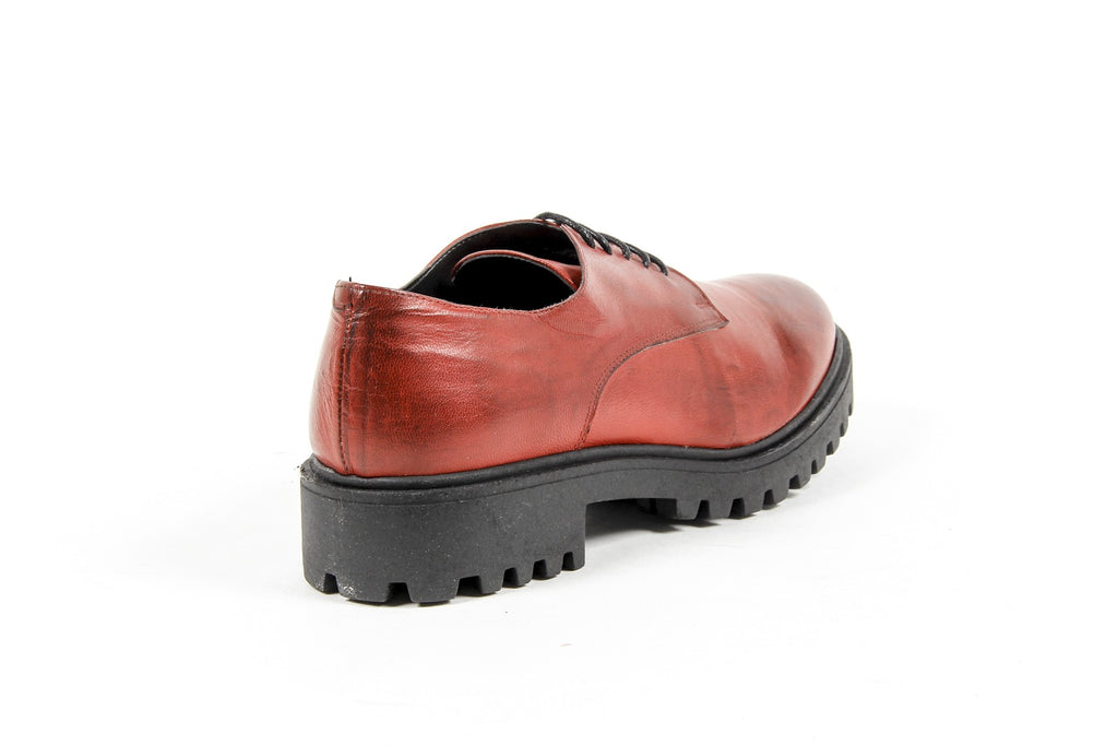 Scarpa stringata da donna V 1969 Italia C01 VITELLO ROSSO