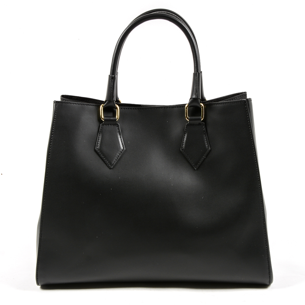 V 1969 Italia Borsa da donna nera CRETA