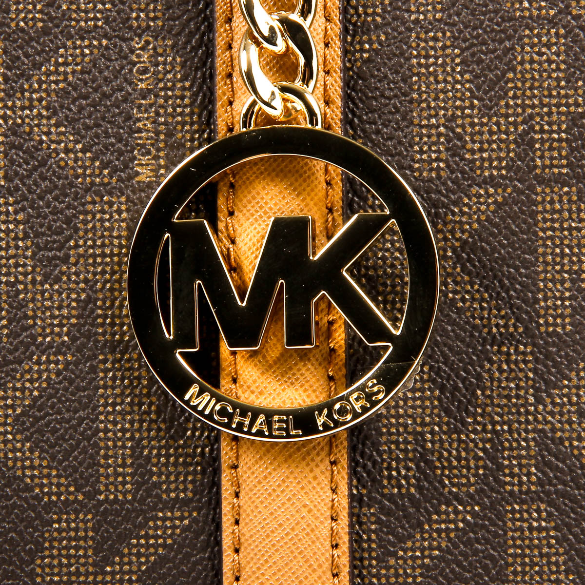 Borsa a mano da donna Michael Kors SADY 35T7GD4T7B BRN ACORN