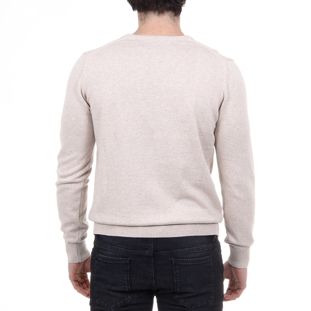 V 1969 Italia Maglione da uomo a maniche lunghe con scollo a V