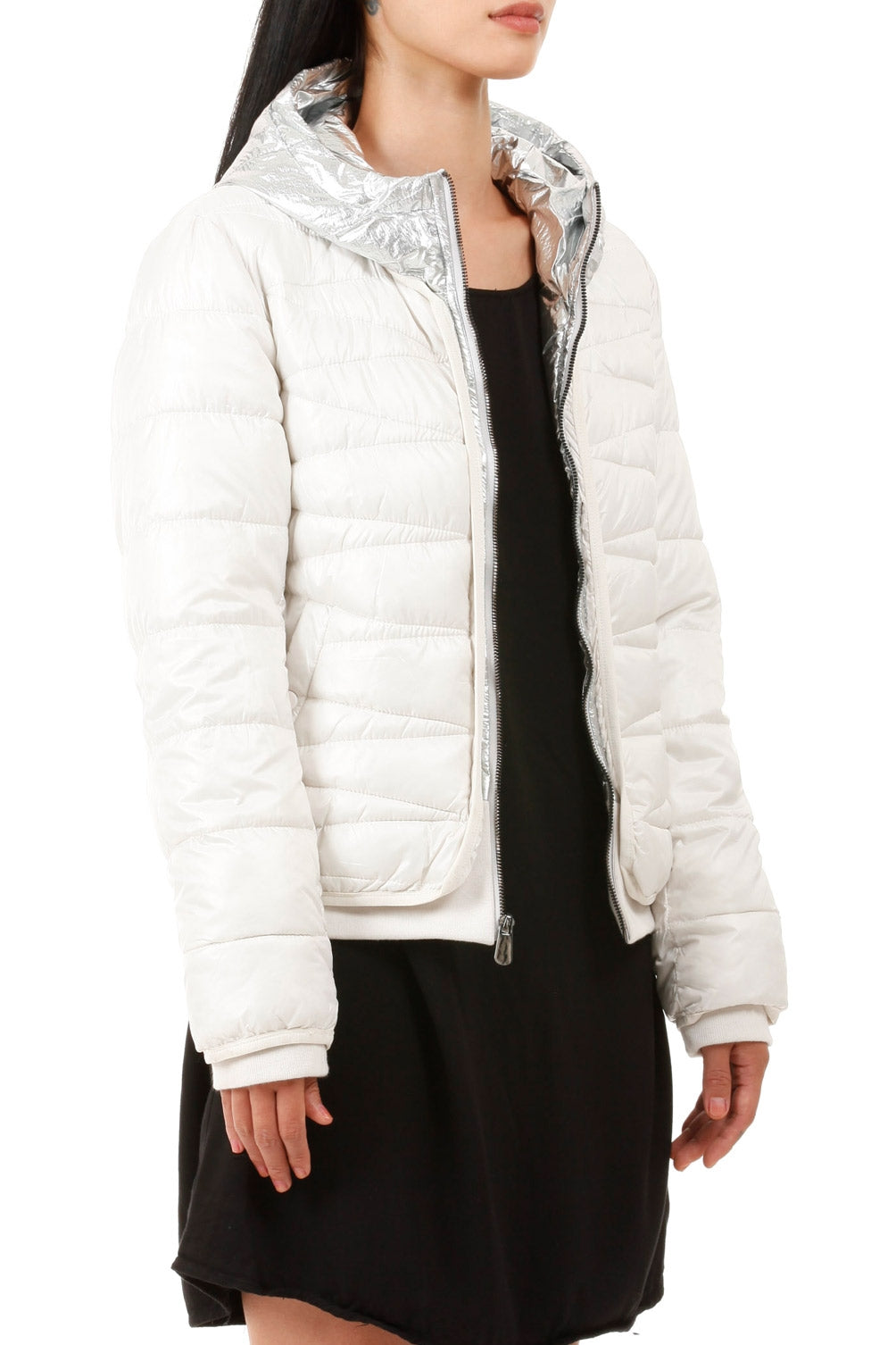 19V69 Italia Giacca da donna bianca SASHA WHITE
