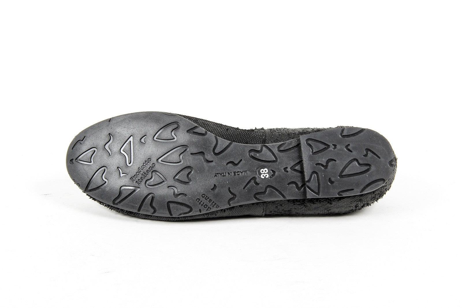 V 1969 Italia Womens Ballerina E08 VIPER NERO