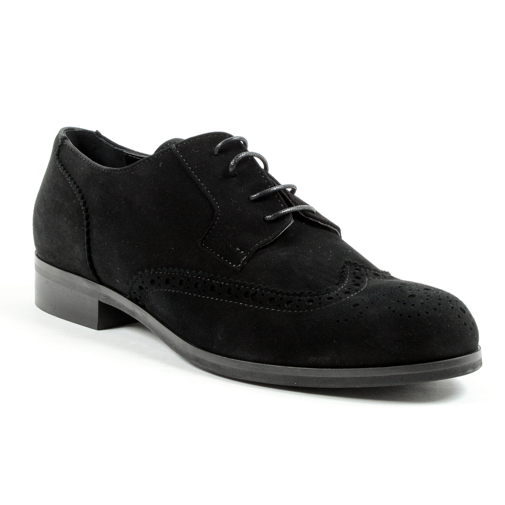 V 1969 Italia Scarpa stringata da donna nera SULLY