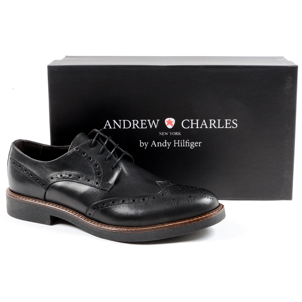 Andrew Charles Scarpa Brogue da Uomo Nera IGGY