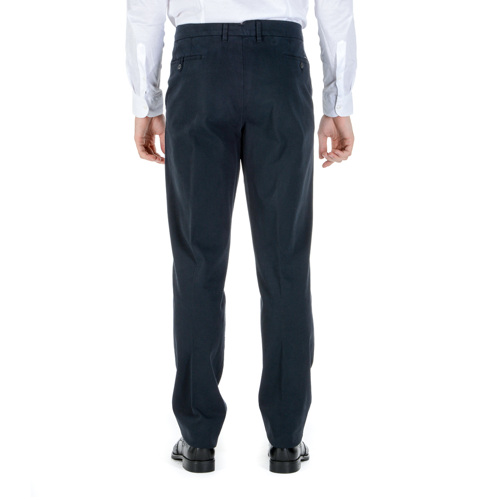 Corneliani Pantaloni Uomo Blu Scuro