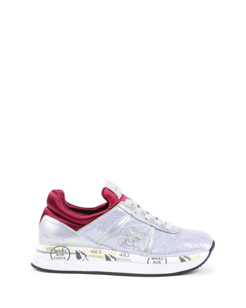 Premiata Sneaker Donna Argento LIZ 3000