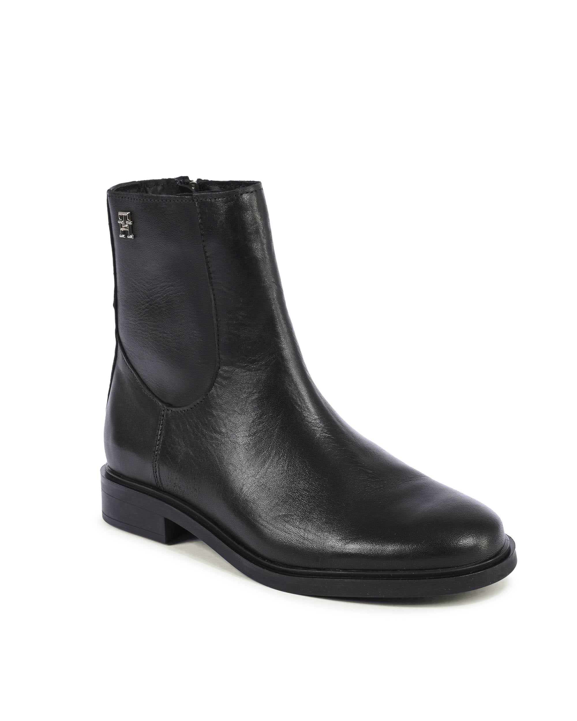 Tommy Hilfiger Stivali da donna NERO FW0FW06937BDS