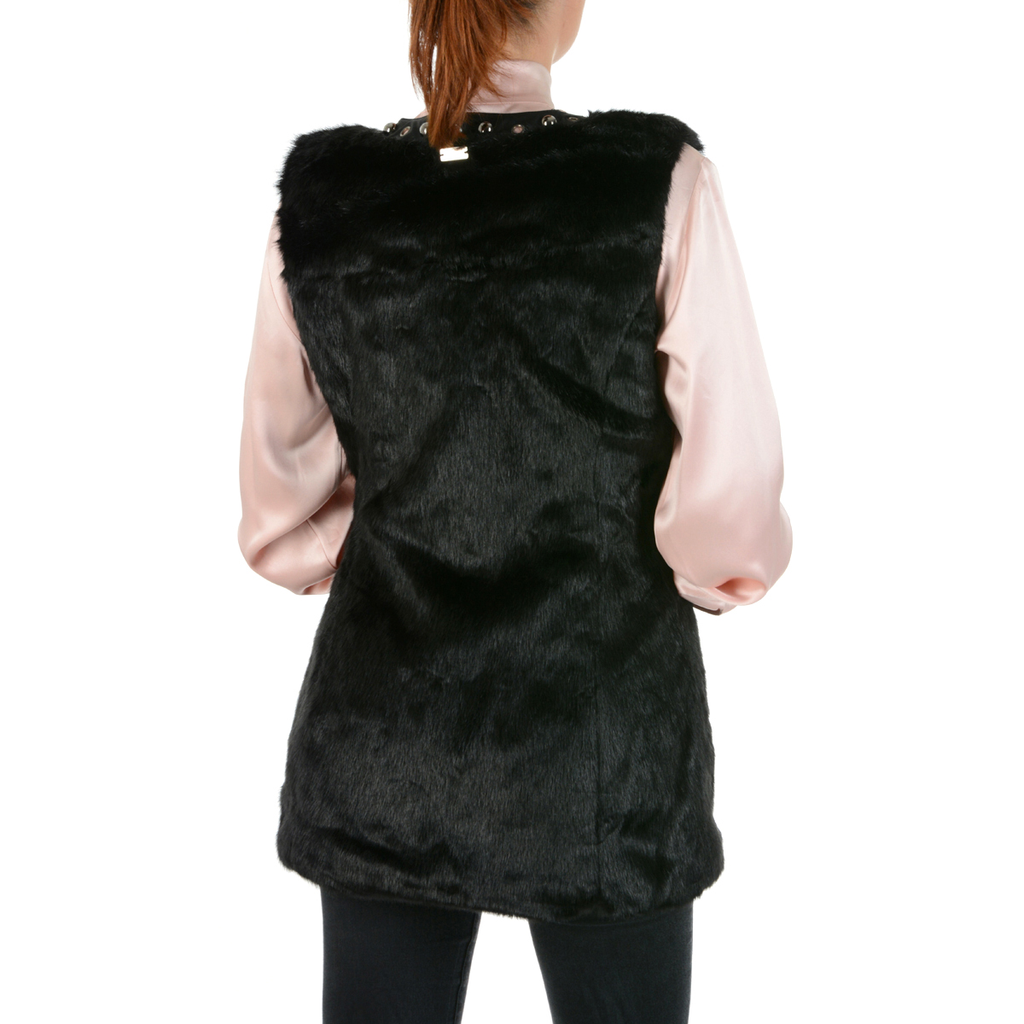 V 1969 Italia Gilet da donna senza maniche nero VERONICA