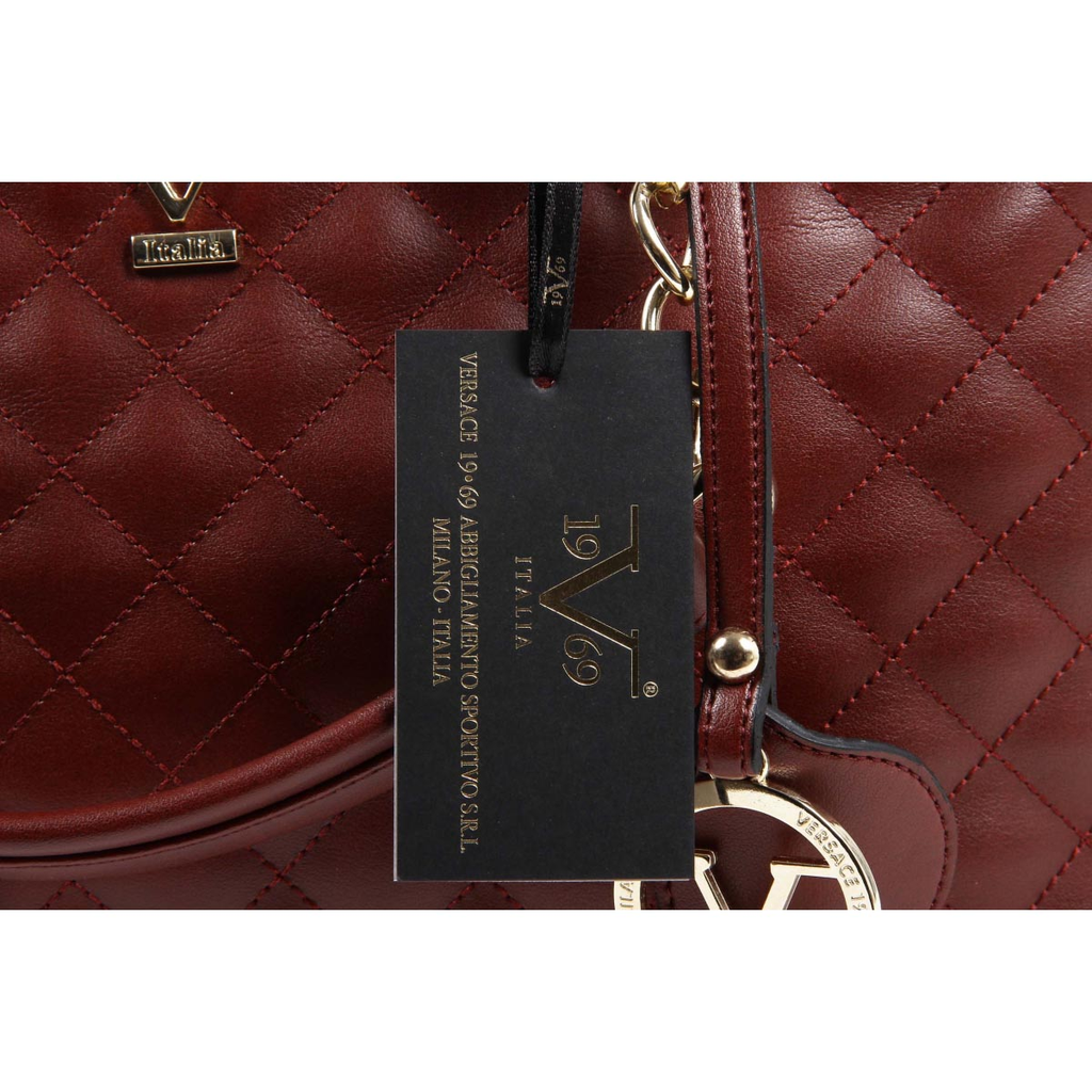V 1969 Italia Borsa da donna VE03 CLARET RED