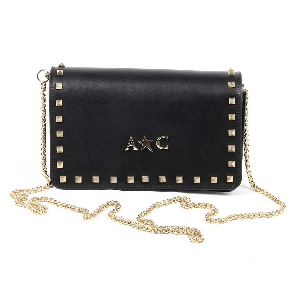 Borsa a mano da donna Andrew Charles nera PAIGE
